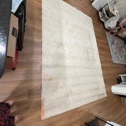 3 rugs two in fair condition and one in poor condition