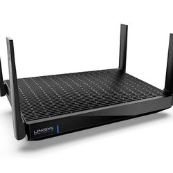 Linksys Hydra Pro Mesh WiFi 6E Router MR7500 Tri-Band WiFi Mesh Router AXE 6600 For Wireless Internet For The Home, Work, And Guest House - Connect 55