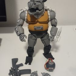 Neca Tmnt Robot Rocksteady 7 Inch Figure