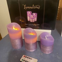 Battery Operated Flickering Candles