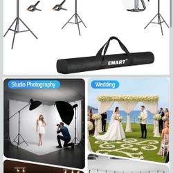 EMART Back Drop Adjustable Stand (10ft x20ft Wide)