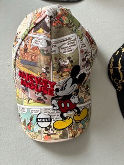 Mickey Mouse Comic Strip Baseball Cap Adult