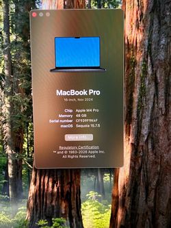 MacBook Pro 16in M4 pro