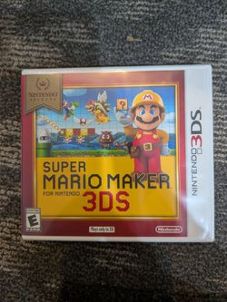 Super Mario Maker Nintendo Selects (Nintendo 3DS) Brand New & Sealed