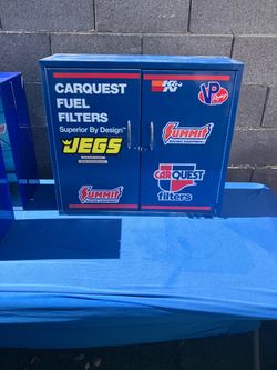 Auto parts storage cabin