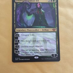 Professor Dellian Fel Mythic Planeswalker | Near Mint | MTG card 