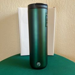 Starbucks Green Soft 16 Fl Oz Insulated Tumbler 