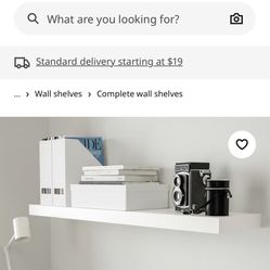 Ikea Lack floating shelves 43 X 10 $12 Each