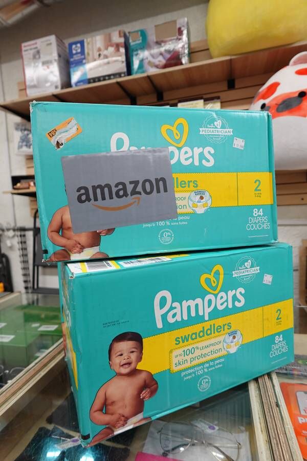 Size 2 Pampers Swaddlers Ultra Absorbent Baby Diapers 84Ct