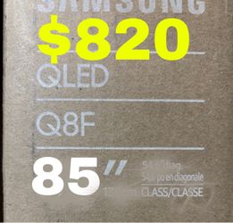 Samsung 85 QLED LED LCD 4K 120Hz TV (2025) Model