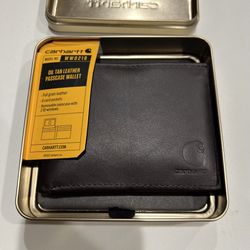 Men’s Carhartt Leather Wallet New