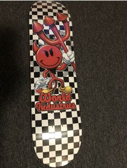8.1” World Industries Checkers Skate Deck