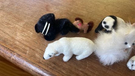VINTAGE KUNSTLERSCHUTZ WEST GERMANY MINIATURE lot OF ASSORTED ANIMALS