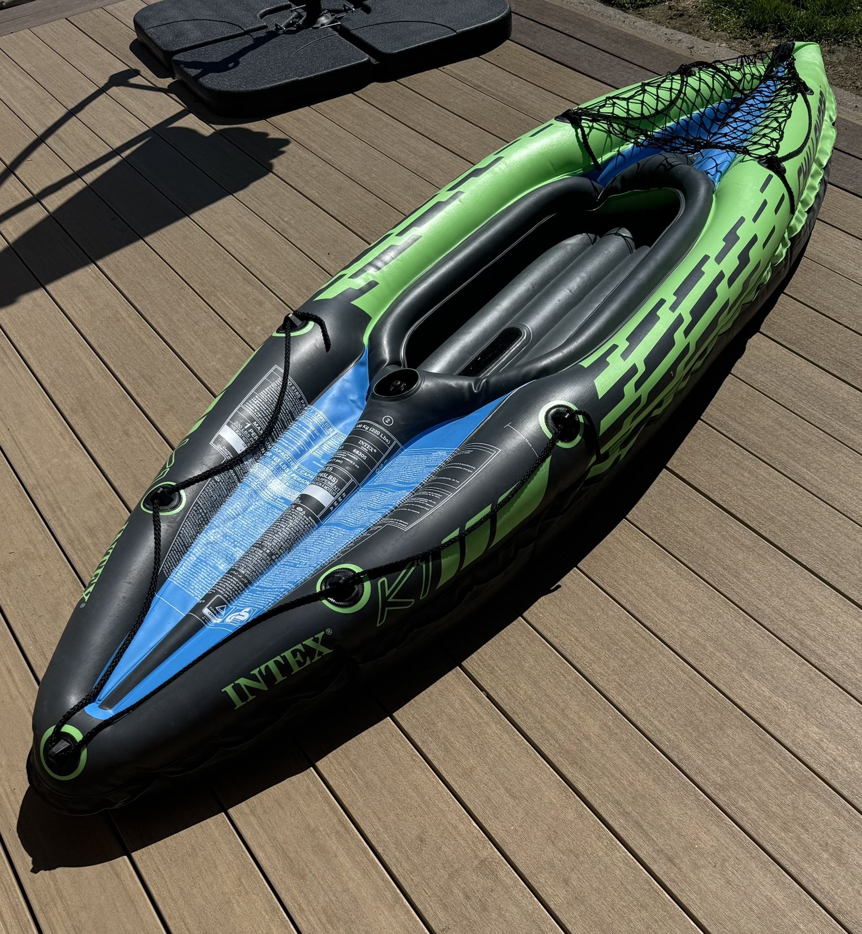 Intex Inflatable Kayak (set Of 2)- 9’ Long