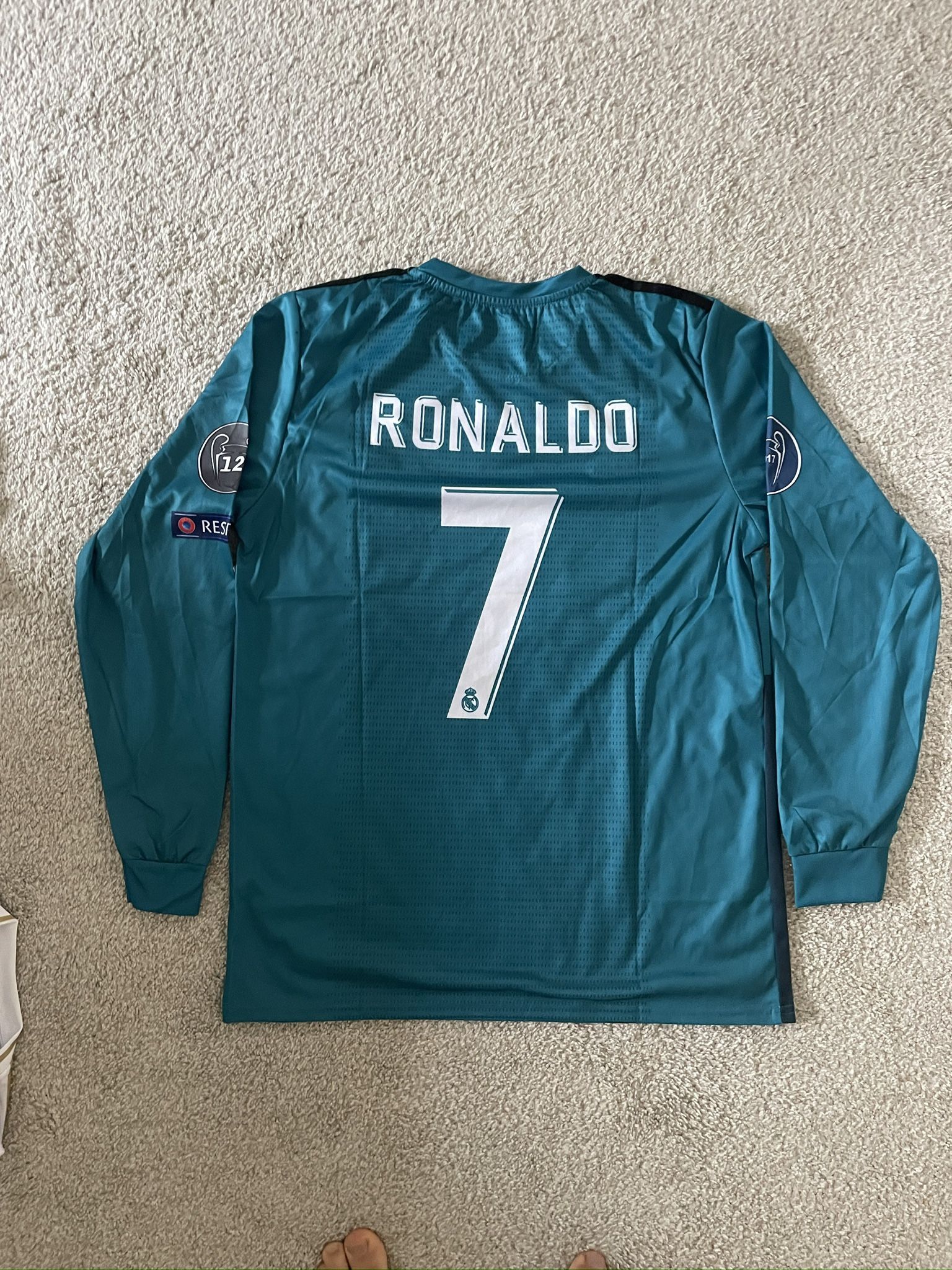 C Ronaldo Real Madrid Retro Jersey 