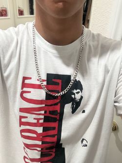 Real silver chain