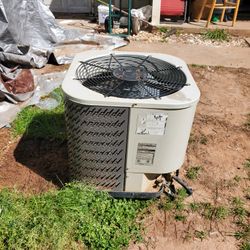 A/C Unit & a Dedicated Horizontal Evaporator Coil 2 ton