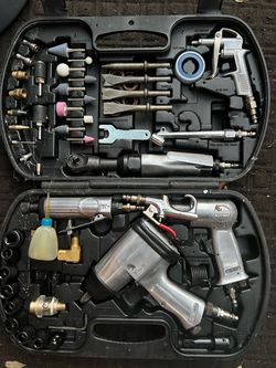 Pneumatic Air Tool Kit – Complete Set