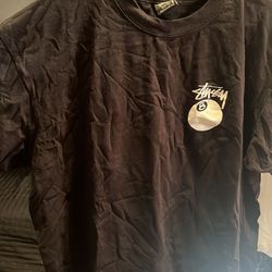 Black stussy shirt size Xl