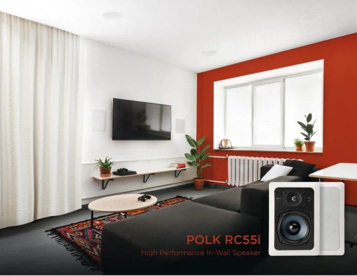 POLK AUDIO INWALL HIGH-PERFORMANCE SPEAKERS