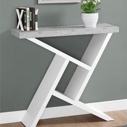 Modern Geometric Console Table