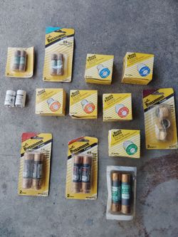 Bussmann Fuse Lot – Mixed Sizes and Types