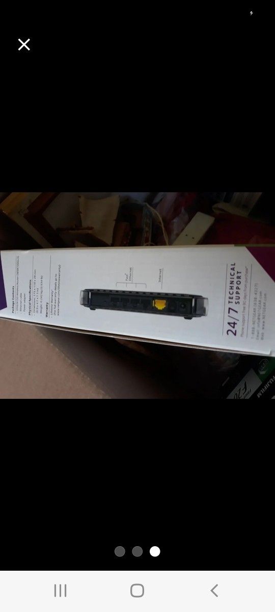 NETGEAR 32X 8 DOCS15 3 BLACK NEW N BOX