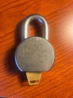 American Lock Company Padlock