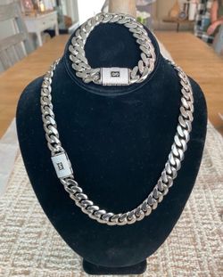 14mm 2 Piece Set Silver
