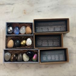 Orijin Thinking Egg full Set Crystal stones 
