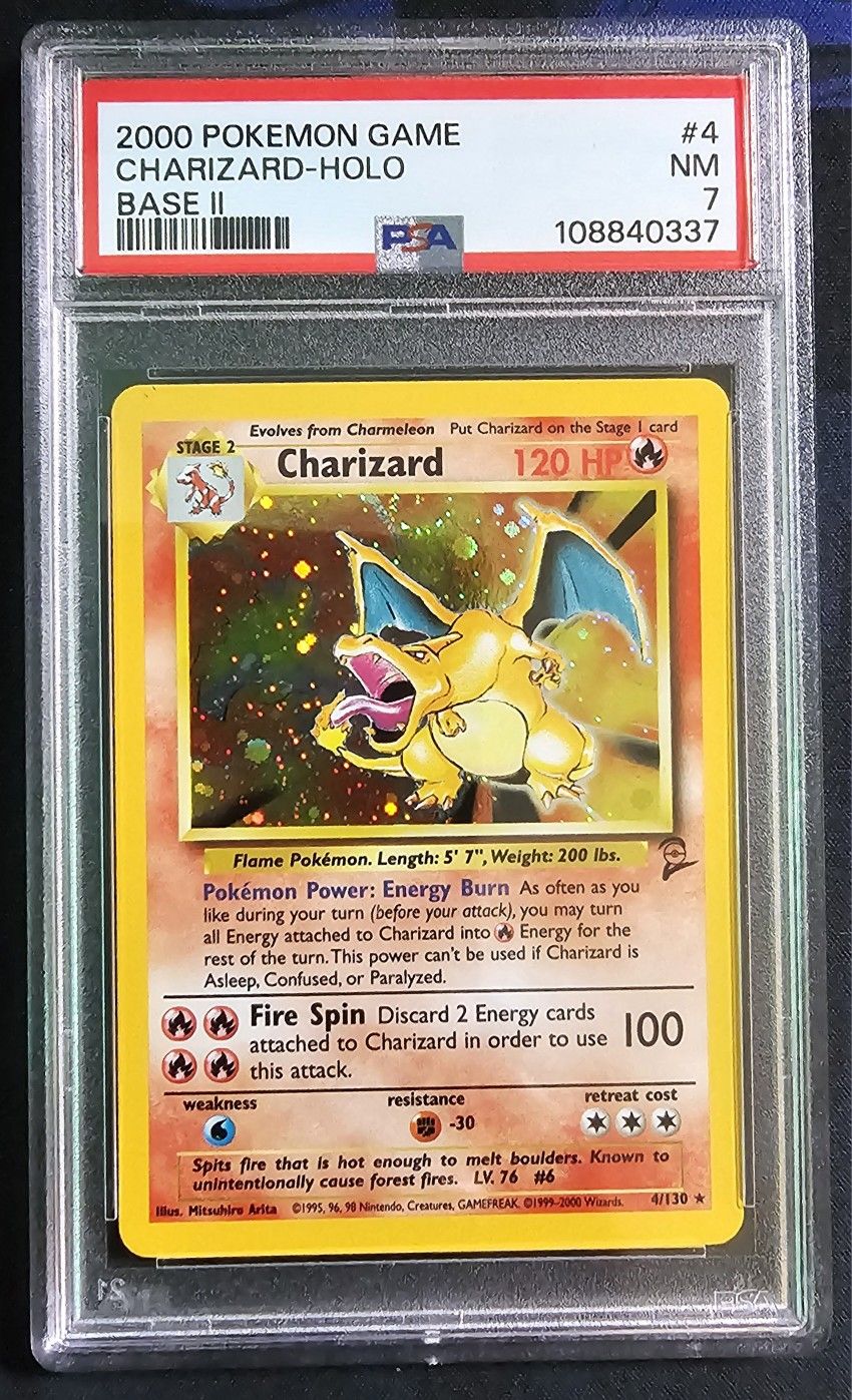 Dark Charizard #4 Pokemon Team Rocket PSA 8