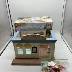 Calico Critters Toy Shop Store Playset with Accessories Discontinued Sylvanian