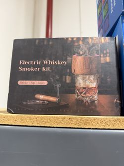 Electric Whiskey Smoker Kit - Cocktail Smoker, Smoke Sip Enjoy