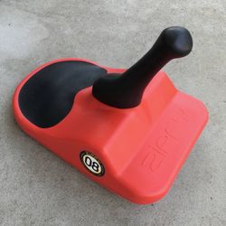 Zipfy Alpine Race Series Freestyle Mini Luge Sled in Red 08