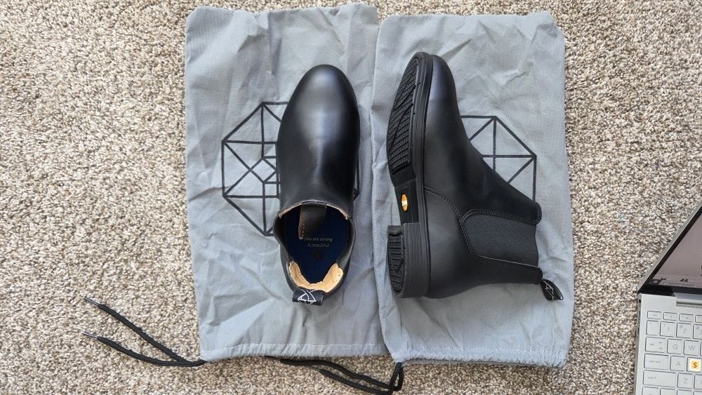 Xena Valence SD Safety Boots Black Non-Slip Women's 7.5 Work Boots