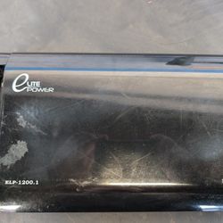 Elite power Single Channel Bass Amp