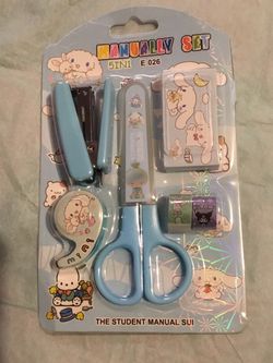 Kawaii 5-in-1 Student Stationery Set