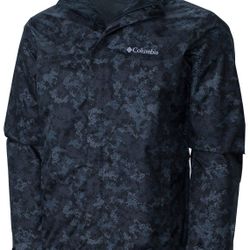 Columbia Dark Camouflage Waterproof Jacket XL