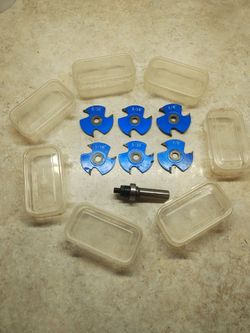 7 piece router bit set