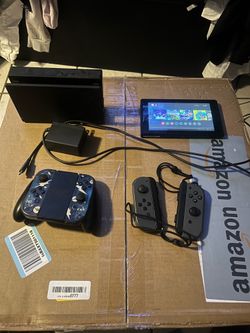 Nintendo switch and accessories