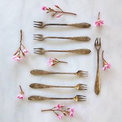 Oneida Ltd. Vintage Silver-Plated Forks