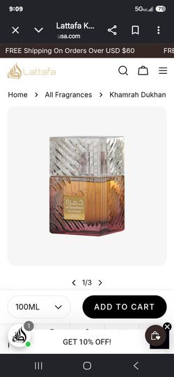 KHAMRAH DUKHAN EDP 3.4oz LATTAFA *** NEW 2025 Launch ***