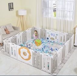 Albott 22-panel baby Playpen