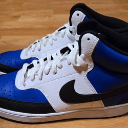 Nike Court Vision Mid Sneaker Size 10 $50 obo *ONLY WORN ONCE NEW*