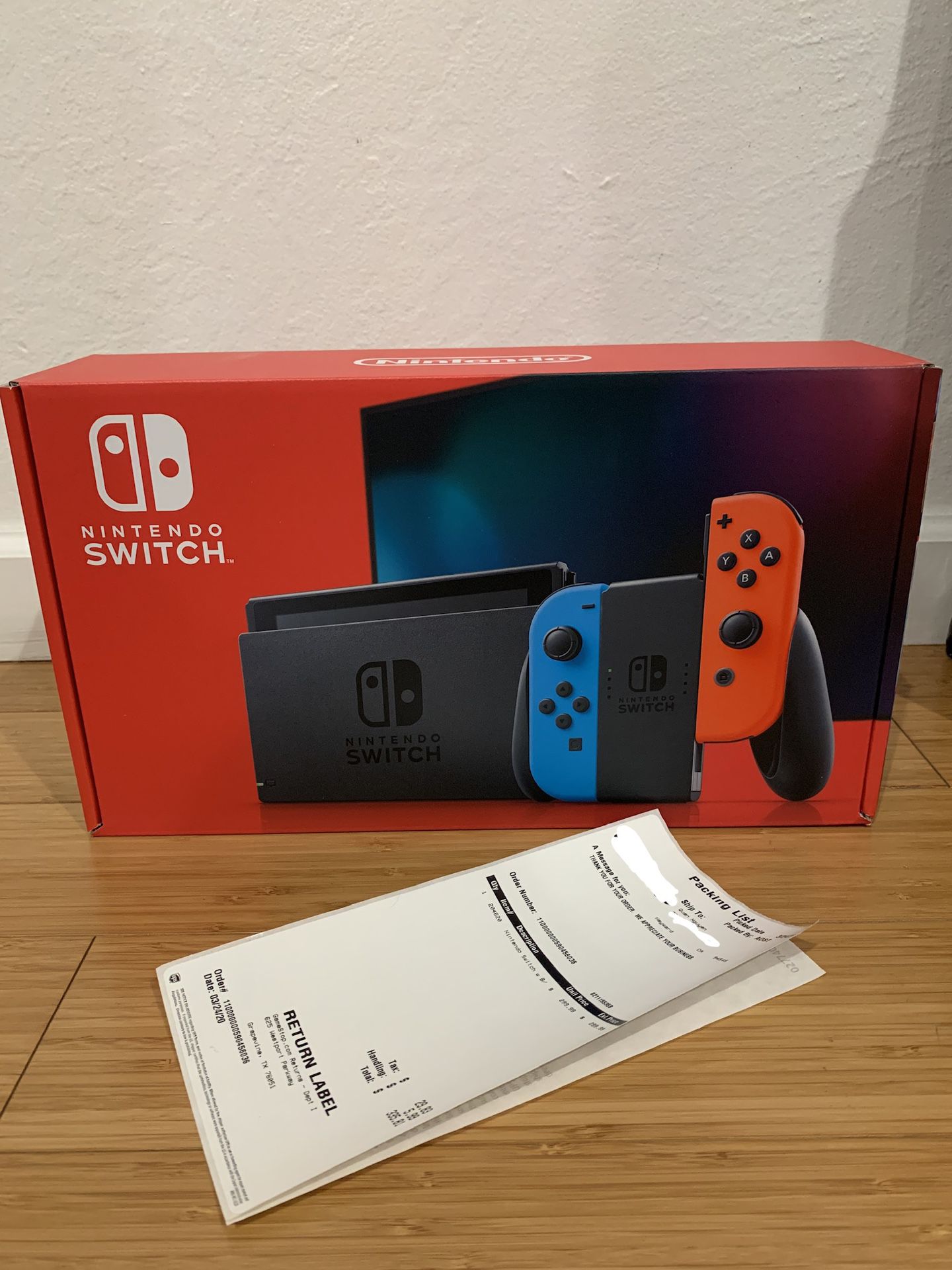Nintendo Switch V2 (NEWEST VERSION) BRAND NEW IN BOX FROM TARGET
