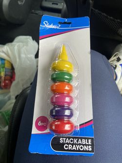 Studioart Stackable Crayons, containing 6 pieces