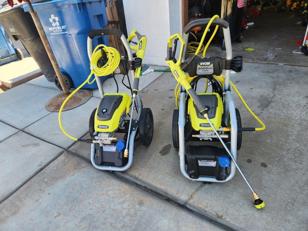 Ryobi ELECTRIC pressure Washers