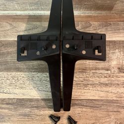 2PCS Universal TV Legs- Black 