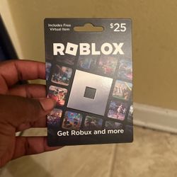 25$ Roblox Card 