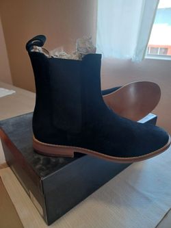Men Chelsea Boots Blk Size 7.5  $100